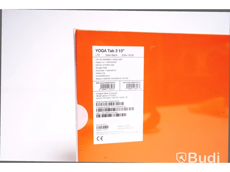 Surfplatta - Lenovo, Yoga tab3. Ny i förpackning.