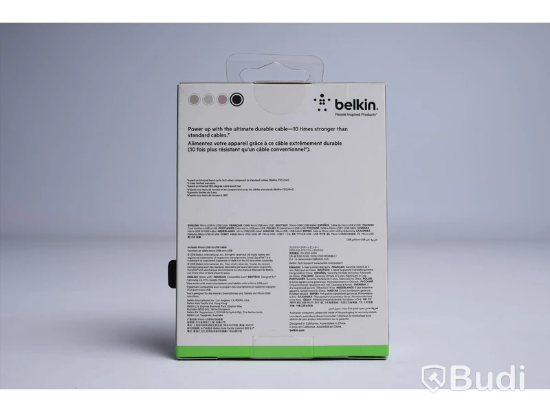 belkin DuraTek, MICRO-USB to USB cable. Ny, Obruten förpackning.