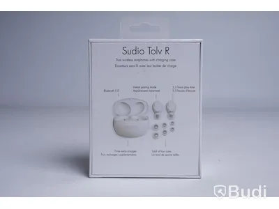 Trådlösa hörlurar - Sudio Tolv R. Ny, Obruten förpackning.