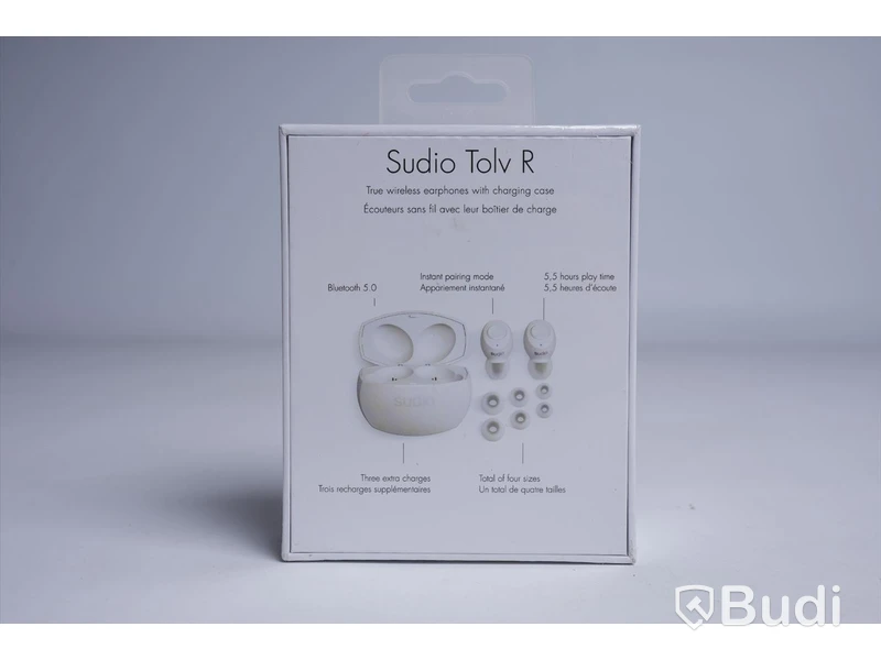 Trådlösa hörlurar - Sudio Tolv R. Ny, Obruten förpackning.