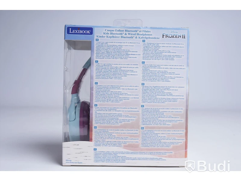 2st LexiBook - Bluetooth & wired headphones. Ny, Obruten förpackning.