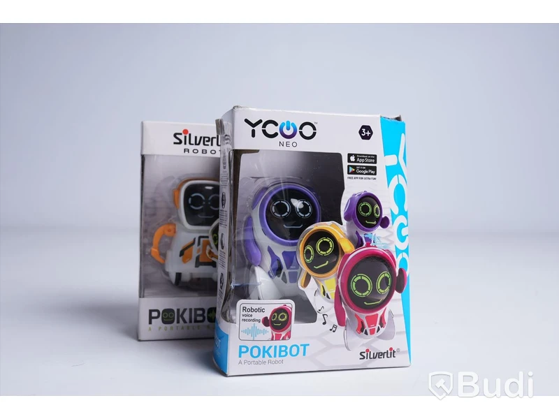 YCOO & silverlit - pokibot, portable robot. Ny, Obruten förpackning.