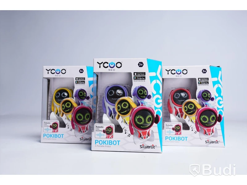 3st YCOO  - pokibot, portable robot. Ny, Obruten förpackning.