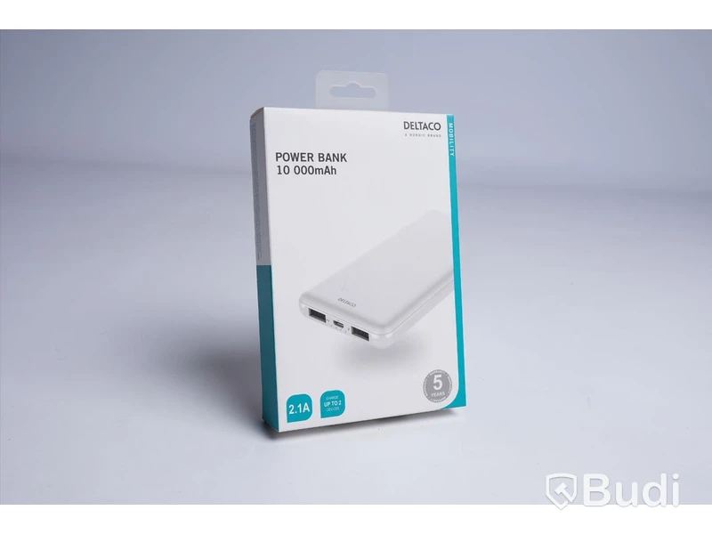 DELTACO, Mobile power bank. Ny, Obruten förpackning.