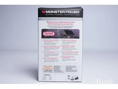 Monster Power - Plus 2 AV protecting ports. Ny, Obruten förpackning.