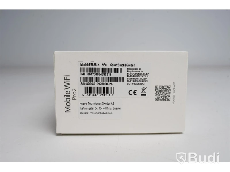Router - Huawei Mobile WiFi Pro2 (E5885Ls–93a). Begagnad.
