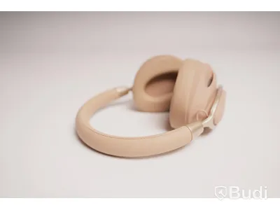 Hörlurar noise cancelling - Defunk, Mute, trådlösa, beige. Ny, obruten förpackning.
