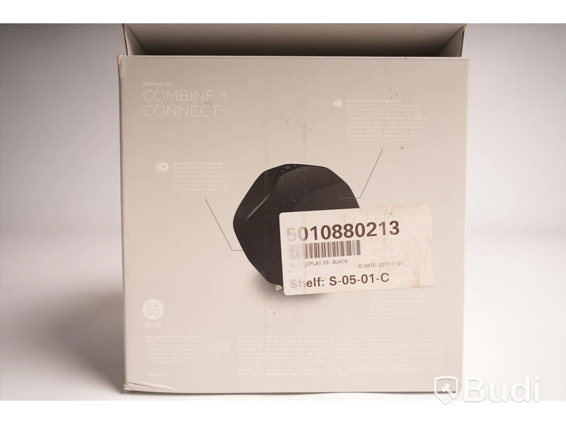 Trådlös Högtalare. B&O Beoplay S3 svart. Funktionstestad.