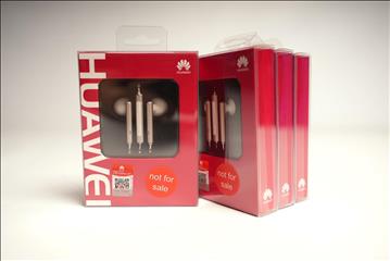Hörlurar 4 st. - Huawei, AM116. Ny, Obruten förpackning.