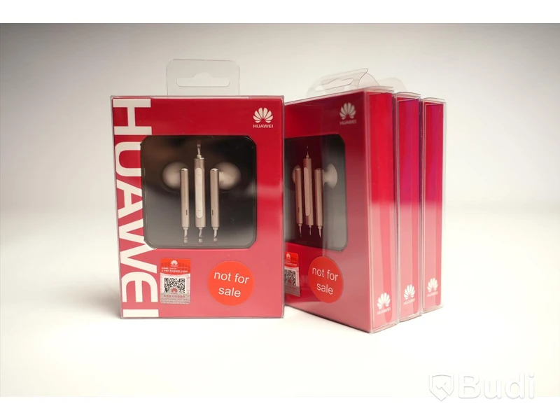 Hörlurar 4 st. - Huawei, AM116. Ny, Obruten förpackning.