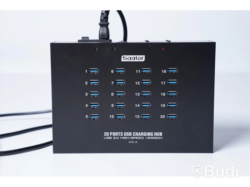 USB Laddningsstation, Sipolar 20 Ports USB Charging Hub Modell: A223