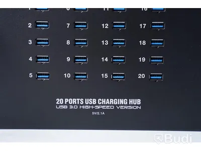 USB Laddningsstation, Sipolar 20 Ports USB Charging Hub Modell: A223