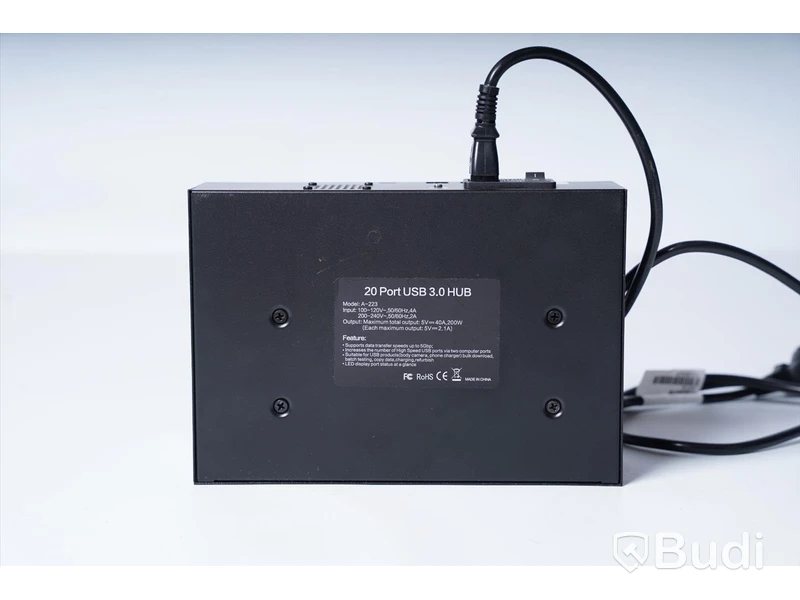 USB Laddningsstation, Sipolar 20 Ports USB Charging Hub Modell: A223
