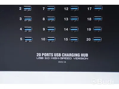 USB Laddningsstation, Sipolar 20 Ports USB Charging Hub Modell: A223