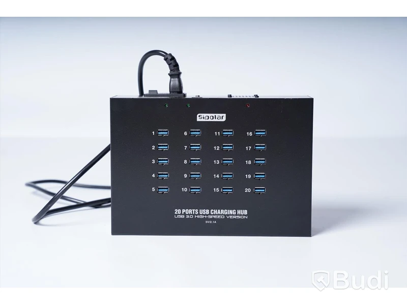 USB Laddningsstation, Sipolar 20 Ports USB Charging Hub Modell: A223
