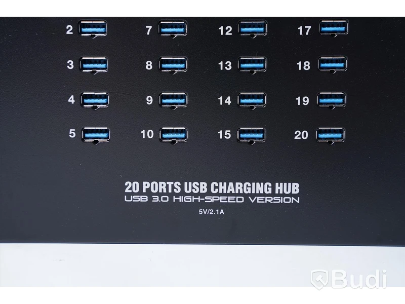 USB Laddningsstation, Sipolar 20 Ports USB Charging Hub Modell: A223