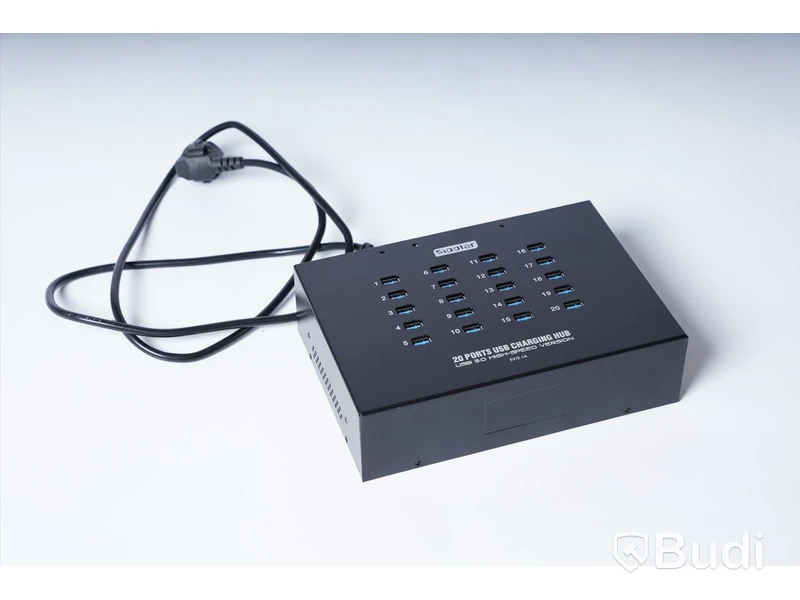 USB Laddningsstation, Sipolar 20 Ports USB Charging Hub Modell: A223