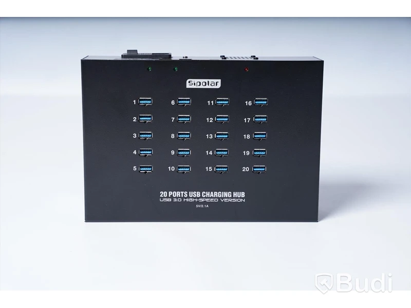 USB Laddningsstation, Sipolar 20 Ports USB Charging Hub Modell: A223