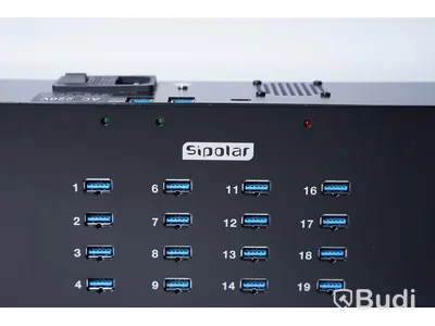 USB Laddningsstation, Sipolar 20 Ports USB Charging Hub Modell: A223