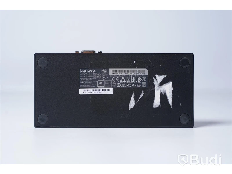 Dockningsstation Lenovo ThinkPad USB-c Dock Modell: dk1633