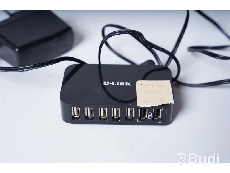 2 ST USB Laddningsstation Modell: DUB-H7/E D-Link, Datamus Microsoft Wireless Mouse 1000 Modell: 1454