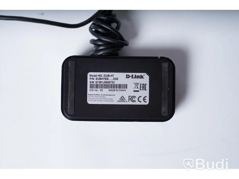 2 ST USB Laddningsstation Modell: DUB-H7/E D-Link, Datamus Microsoft Wireless Mouse 1000 Modell: 1454