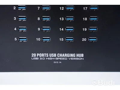 USB Laddningsstation, Sipolar 20 Ports USB Charging Hub Modell: A223