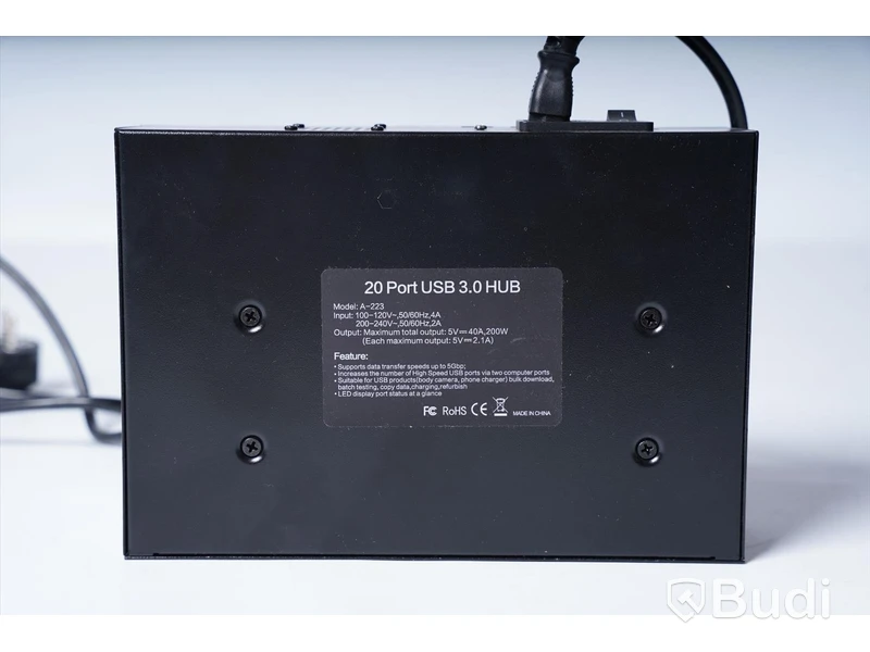 USB Laddningsstation, Sipolar 20 Ports USB Charging Hub Modell: A223