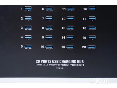 USB Laddningsstation, Sipolar 20 Ports USB Charging Hub Modell: A223