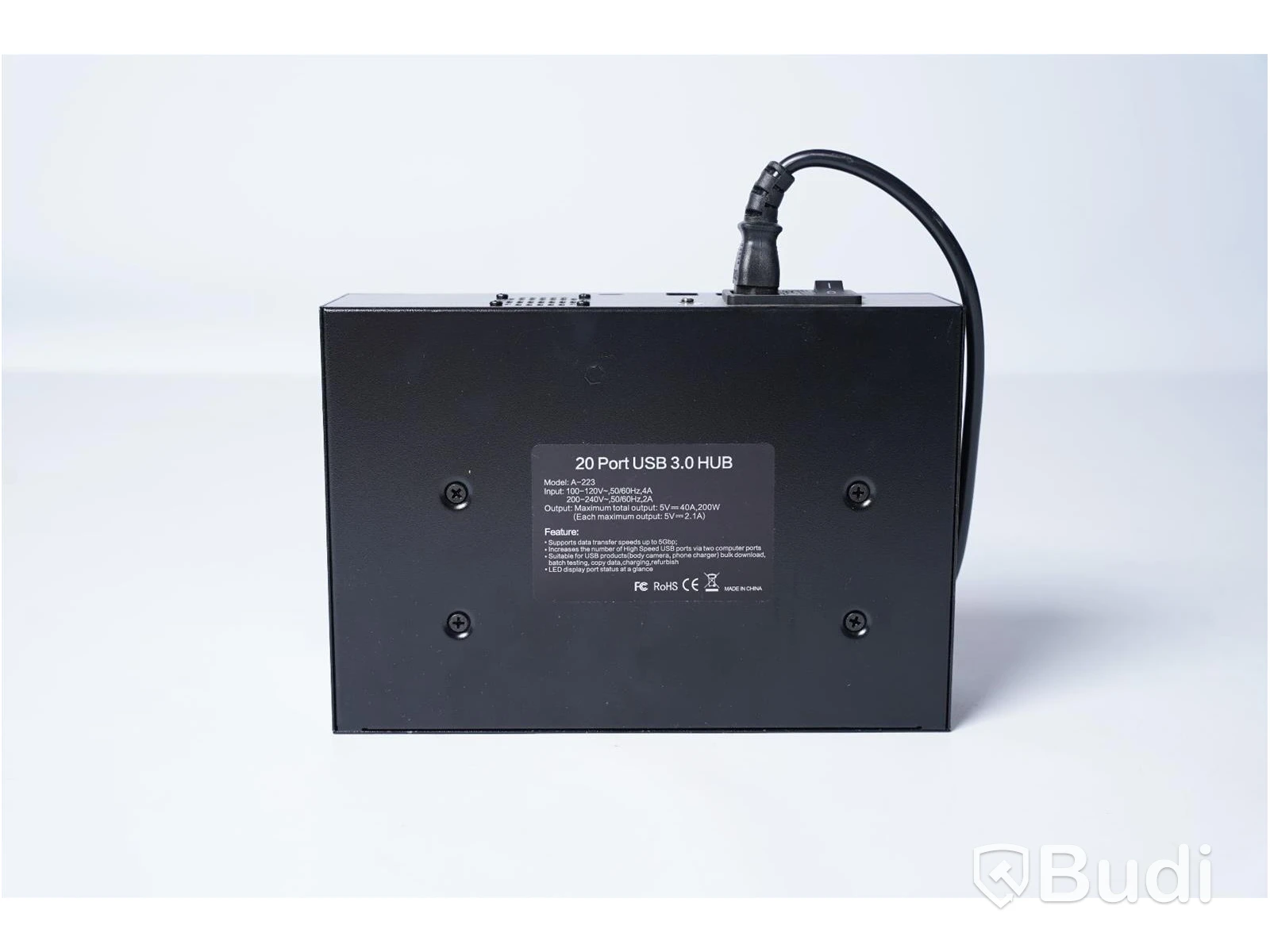 USB Laddningsstation, Sipolar 20 Ports USB Charging Hub Modell: A223