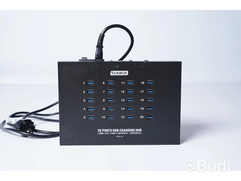 USB Laddningsstation, Sipolar 20 Ports USB Charging Hub Modell: A223