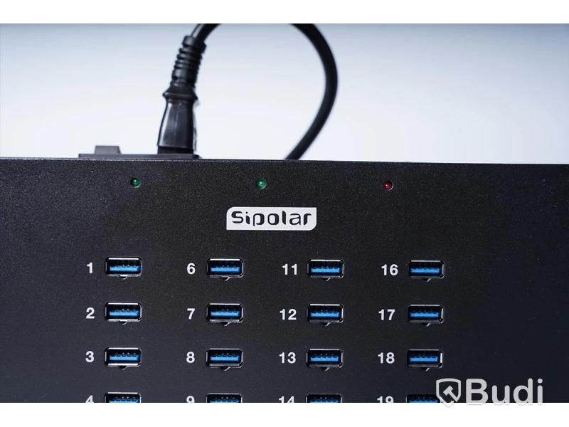 USB Laddningsstation, Sipolar 20 Ports USB Charging Hub Modell: A223