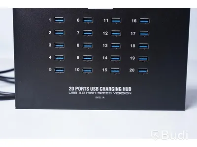 USB Laddningsstation, Sipolar 20 Ports USB Charging Hub Modell: A223