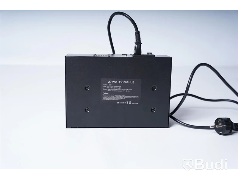 USB Laddningsstation, Sipolar 20 Ports USB Charging Hub Modell: A223