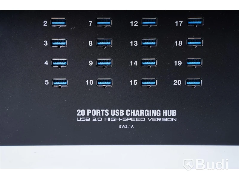 USB Laddningsstation, Sipolar 20 Ports USB Charging Hub Modell: A223