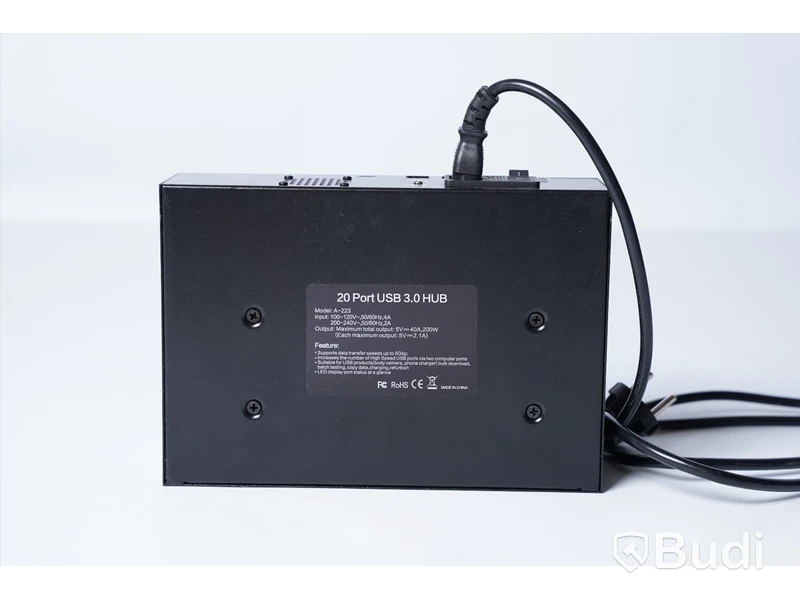 USB Laddningsstation, Sipolar 20 Ports USB Charging Hub Modell: A223