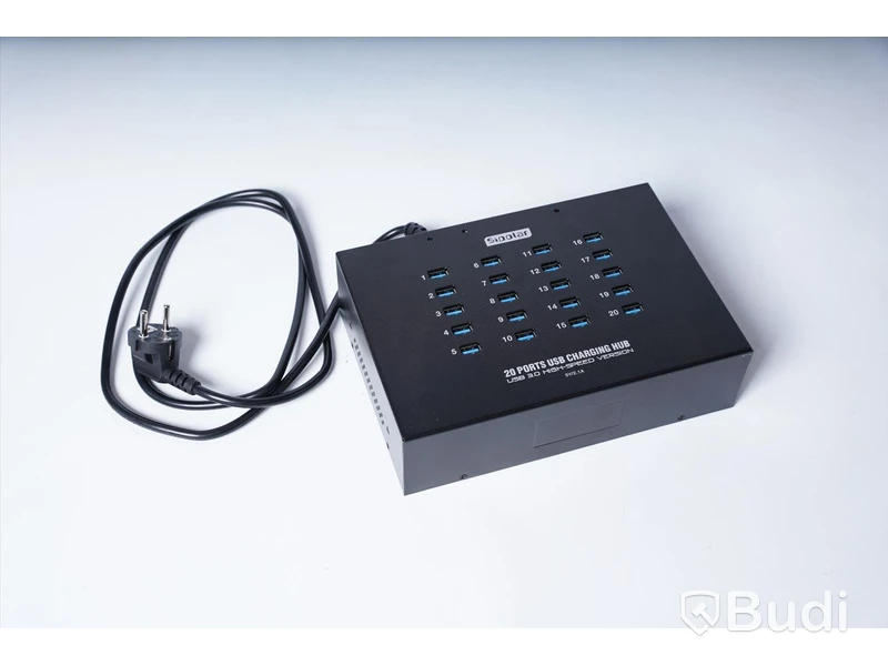 USB Laddningsstation, Sipolar 20 Ports USB Charging Hub Modell: A223