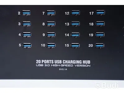 USB Laddningsstation, Sipolar 20 Ports USB Charging Hub Modell: A223