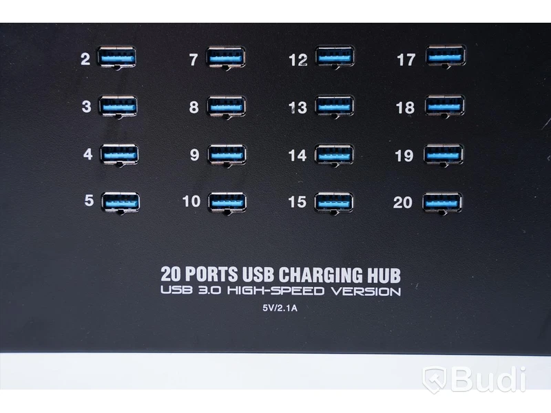 USB Laddningsstation, Sipolar 20 Ports USB Charging Hub Modell: A223