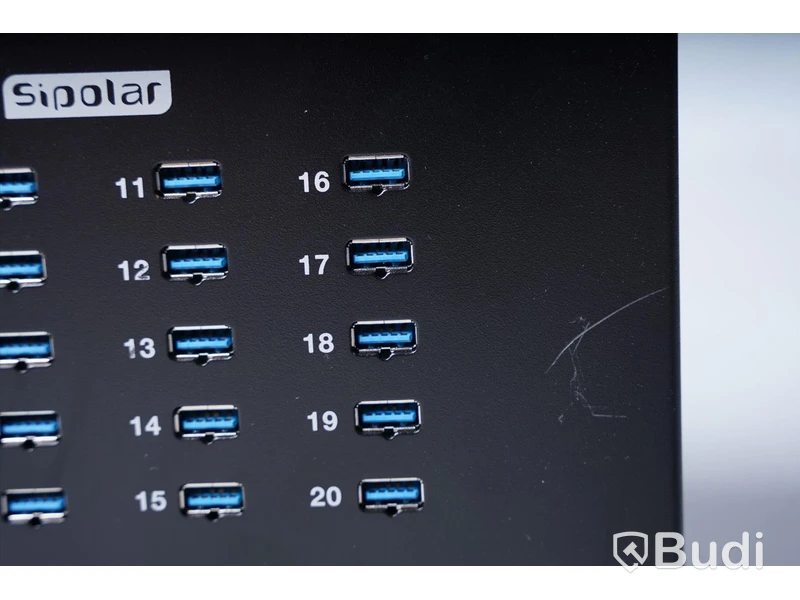 USB Laddningsstation, Sipolar 20 Ports USB Charging Hub Modell: A223