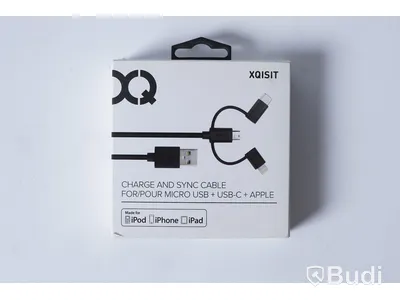 6st, Xqisit- Laddnings och Synk kabel,