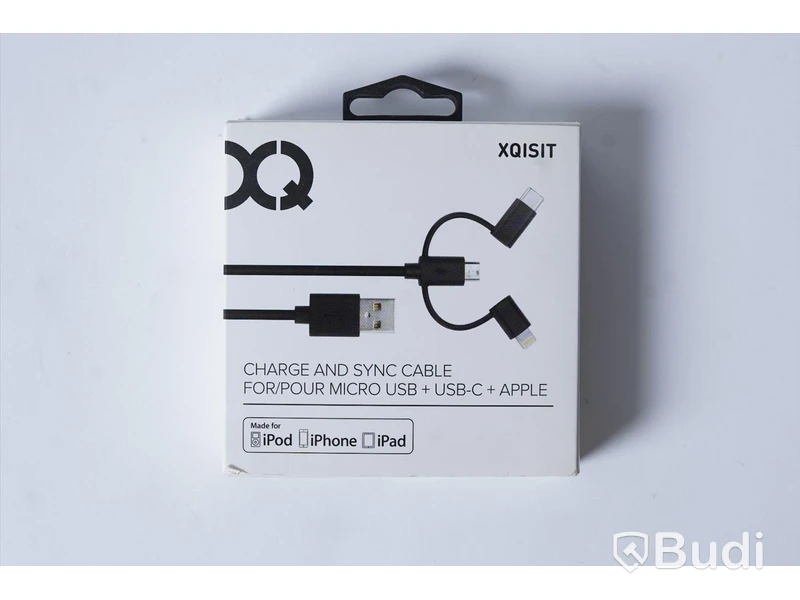 6st, Xqisit- Laddnings och Synk kabel,