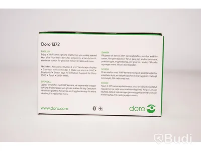 Mobiltelefon - 2 st. Doro 1372. Ny, Obruten förpackning.