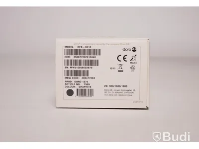 Mobiltelefon - 2 st. Doro 1372. Ny, Obruten förpackning.