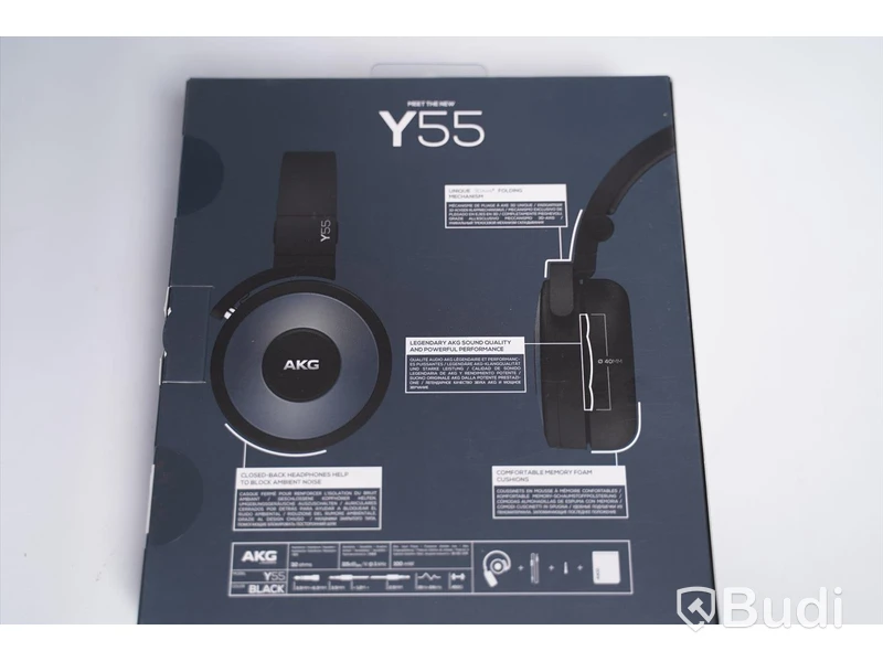 Hörlurar, AKG Y55. Ny, Obruten förpackning.
