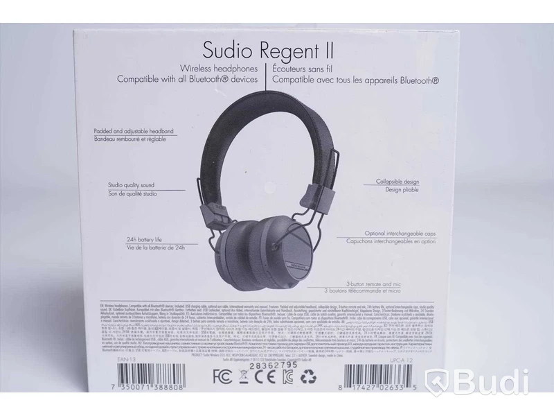 Hörlurar - Sudio Klar. Ny, Obruten förpackning.