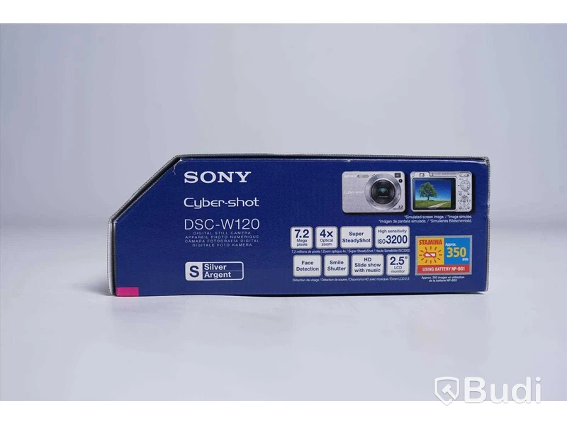 Digitalkamera - Cyber-shot DSC-W120, Sony.