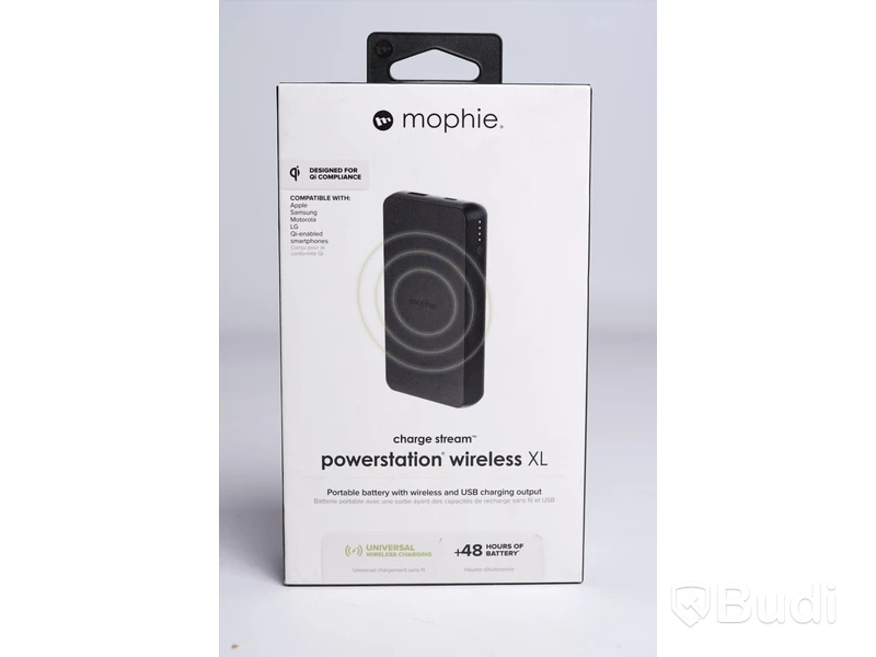 Powerbank trådlös - 2 st., Mophie. Ny.