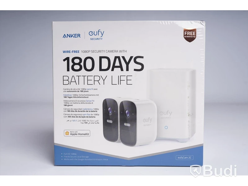 Övervakningskamera- trådlös, Eufy security, ANKER, Ny, Obruten förpackning.