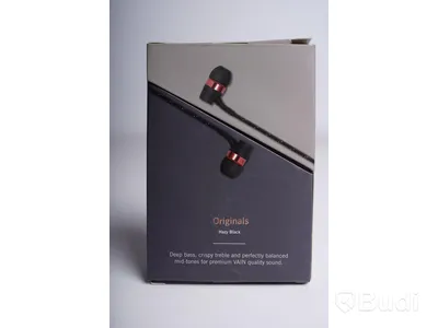 Hörlurar - 3 st, hazy black, Originals In-ear headphones, VAIN STHLM. Ny, Obruten förpackning.